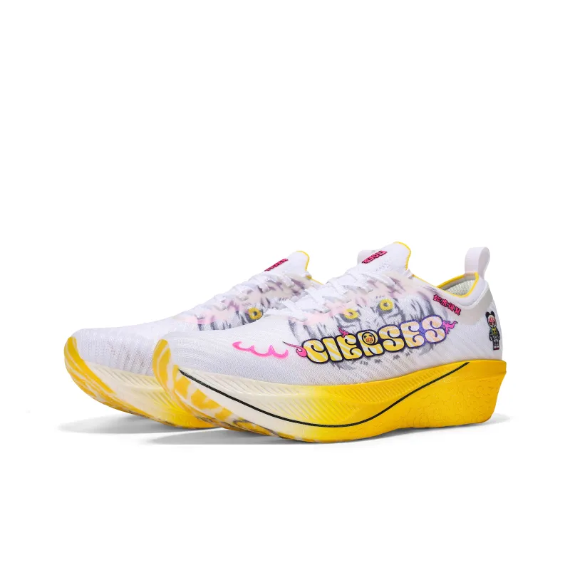 Boss Bear X CLERSES Muscle Cloud Limited Running Shoes Unisex Low Top Tiger With Wing-2