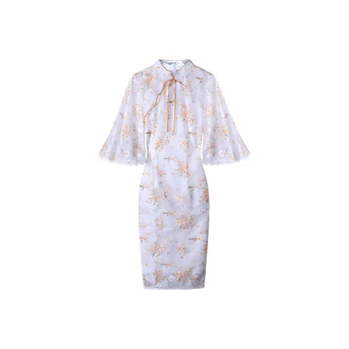 JINYE ORIENTAL Cheongsams Women's White