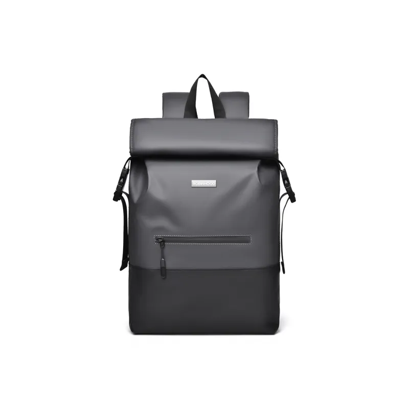 ROBINHOOD Oxford Backpack Men's Black/Gray/Green-6