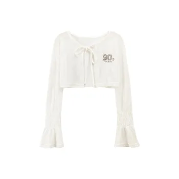 CHUU Chiffon Shirts Women's White