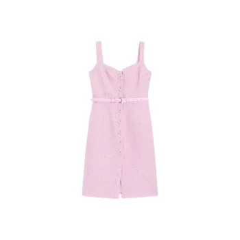 Bebe Slip Dresses Women's Light Pink