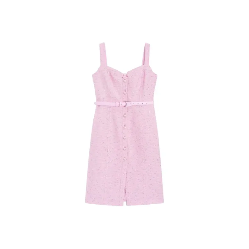 Bebe Slip Dresses Women's Light Pink-0