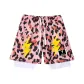 Brown Leopard Print-Yellow Lightning