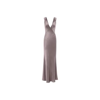 SAINT LAURENT Silk Maxi Dress