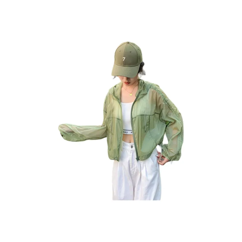 Mu Xiao Xin Cropped Coat Women's-15