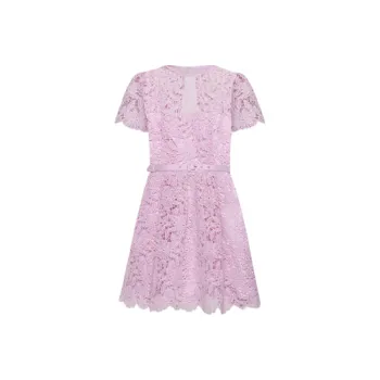 Self portrait Guipure Laced Mini Dress