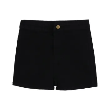 MIMOSA CHUR Denim Shorts Women's Black