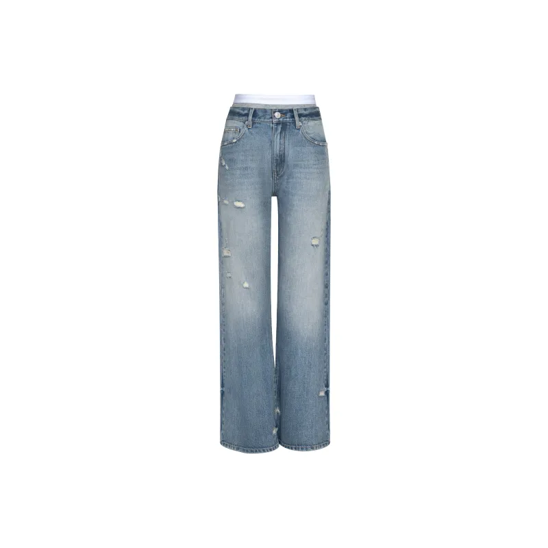 ANN ANDELMAN Jeans Women's Blue-0