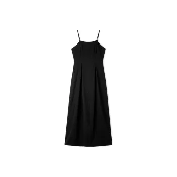 TKY SHOP Slip Dress Women's Elegant Black