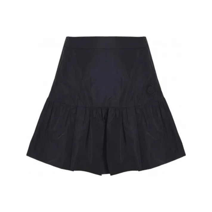 Moncler Pleated Hem Mini Skirt-0