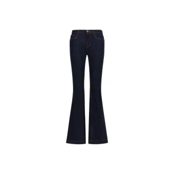 Roberto Cavalli Logo patch Flared Jeans