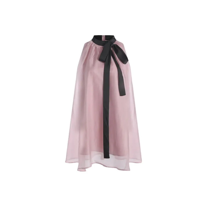 QYPRF Sleeveless Dress Women's Pink-0