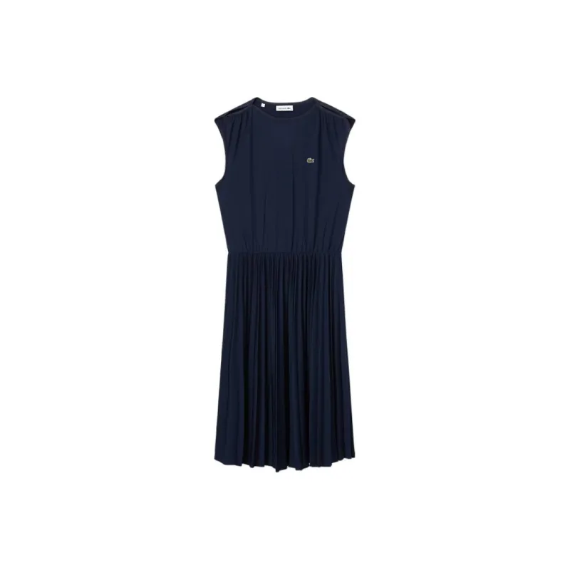 LACOSTE Sleeveless Pleated Dress-5