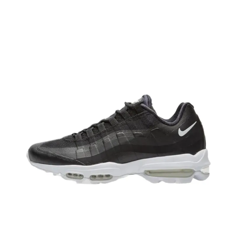 Nike Air Max 95 Cushioning, Breathable, Supportive Low Top Running Shoes Men's Black-0