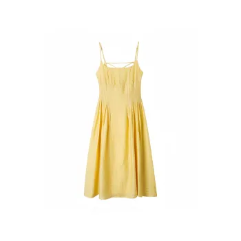 BEAUTIFUL CONFESSION Slip Dress Women's Yellow
