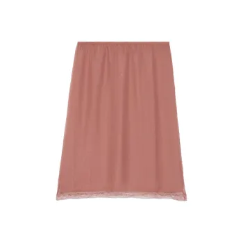 GUCCI Lace Trim Detail Midi Skirt