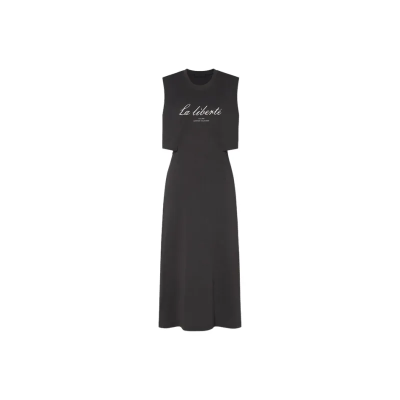 MOCO Sleeveless Dress Women's Steel Gray-4