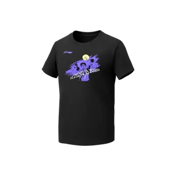 LiNing Table Tennis Series T Shirt Unisex Black