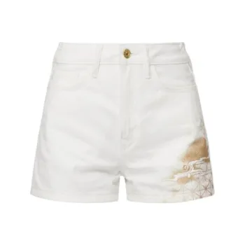 EVISU Denim Shorts Women's White