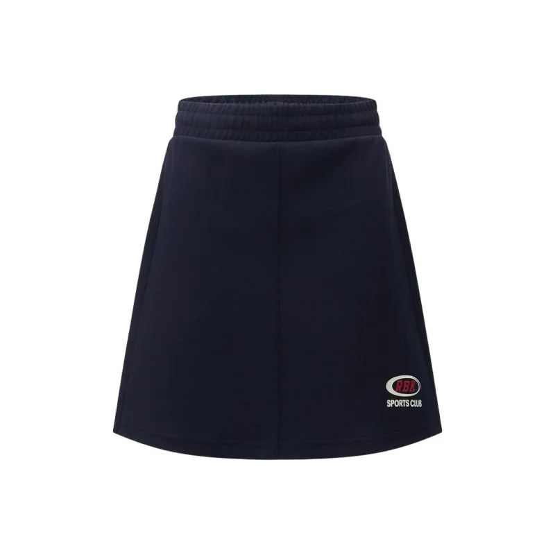 Reebok SS24 Casual Short Skirts Women's Navy Blue-0
