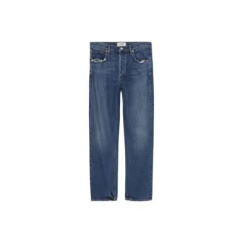 AGOLDE Riley High-rise Straight-leg Jeans