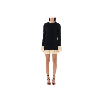 Rotate Mini Ruched Dress