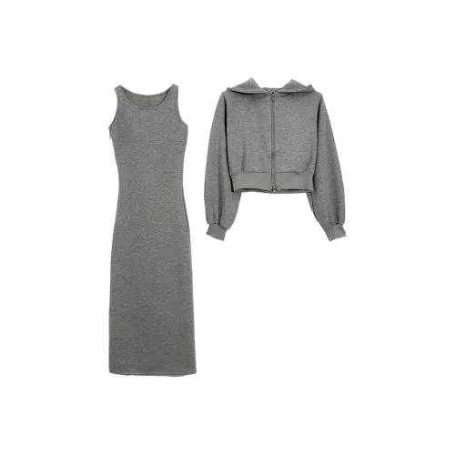 Icicofficial Two Piece Skirt Sets Women's