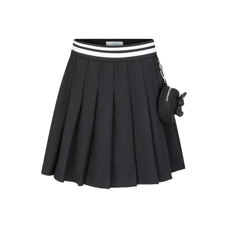 1 TROP FORT Casual Short Skirts Women's Light Purple-0