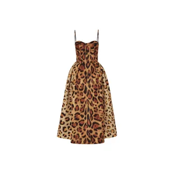 OSCAR DE LA RENTA SS24 Slip Dresses Women's Brown