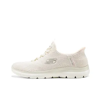 Skechers SPORT WOMENS Anti Slip Wear Resistant Low Top Casual Shoes Women's Beige