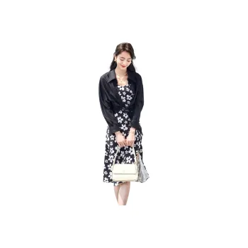 XIANGYING Two Piece Skirt Sets Women's Clothing Sets Shirt+Camisole Dress