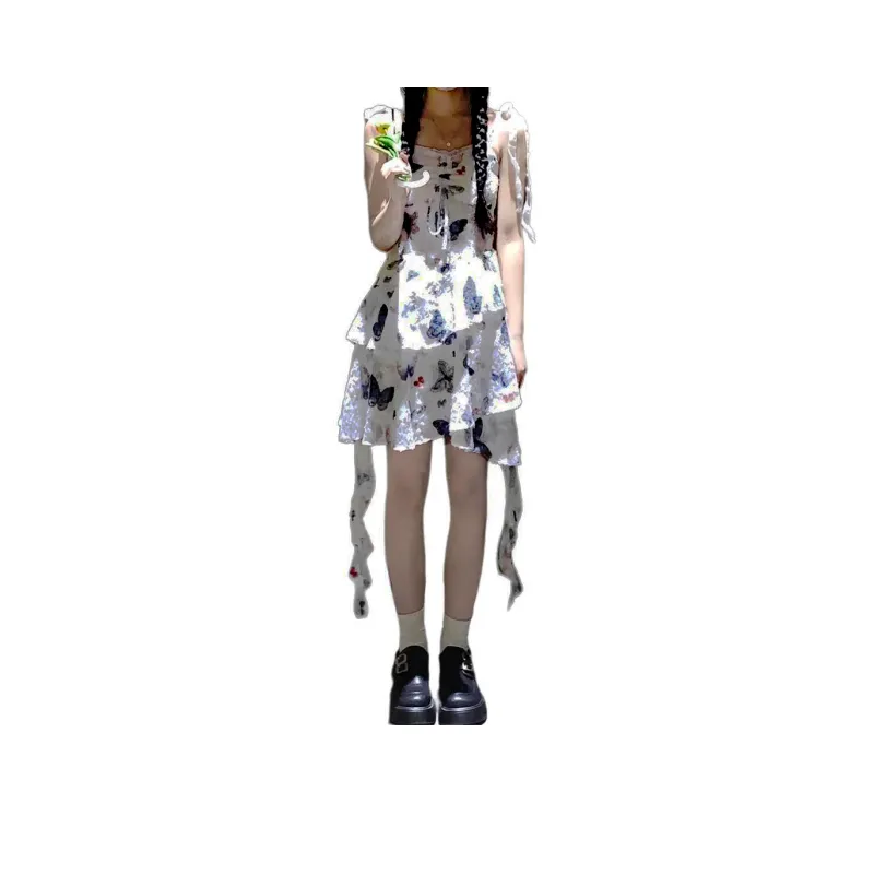 Mu Xiao Xin Slip Dresses Women's-2