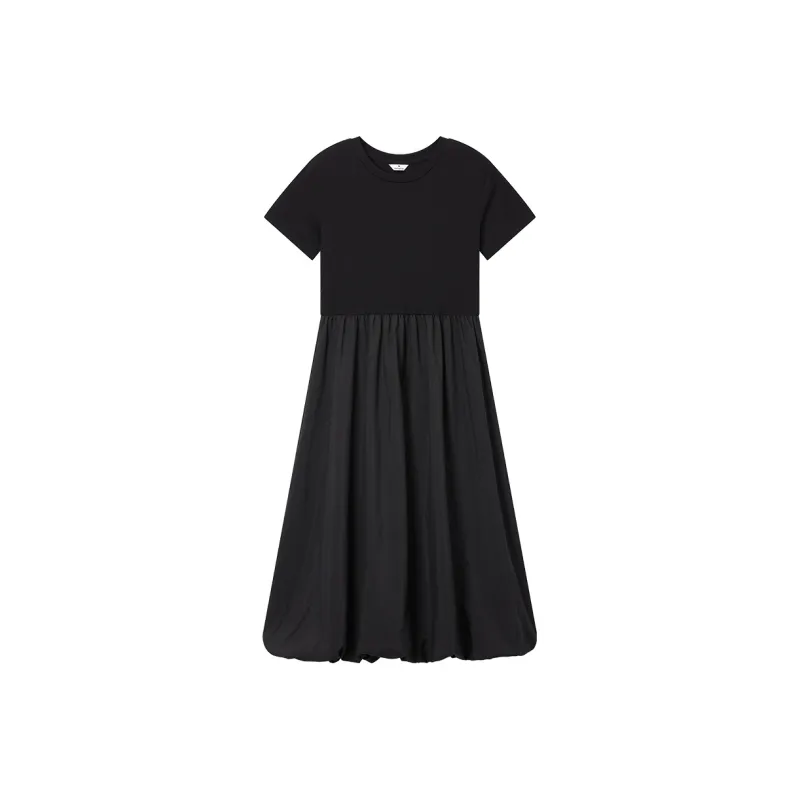 Hotwind Long Sleeved Dress Women's Black-0