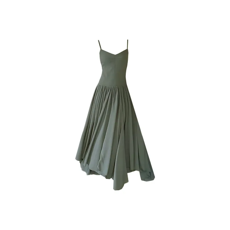 KYKW Slip Dress Women's Club Moss Green-0