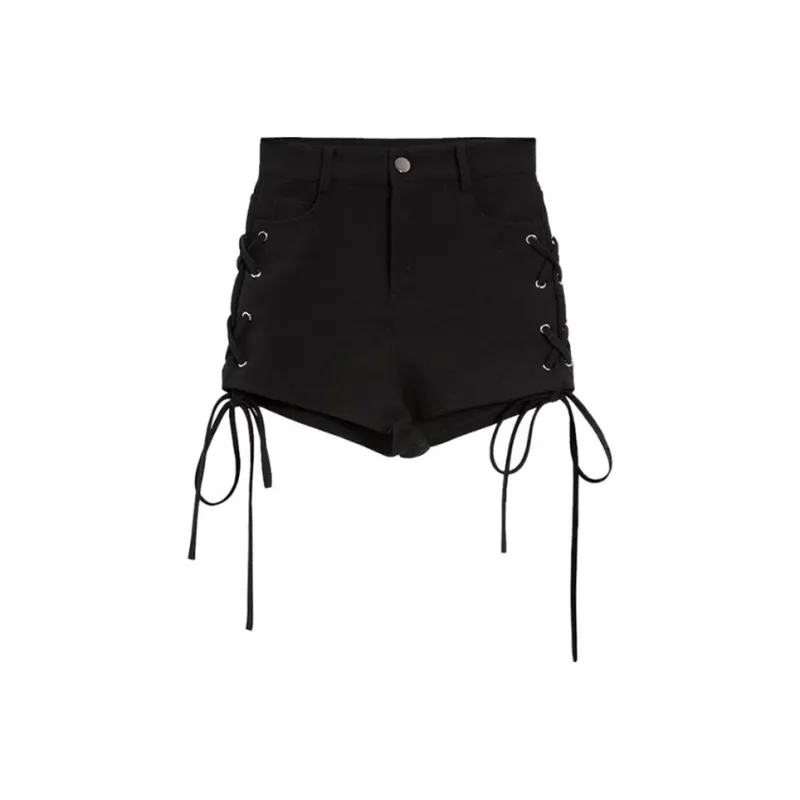 A11·N22 Denim Shorts Women's Black-0