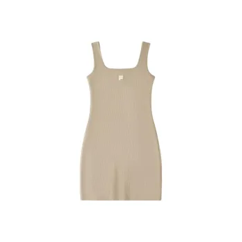 FILA FUSION FOB Collection FUSION LIFE Slip Dress Women's Wild Grass Khaki