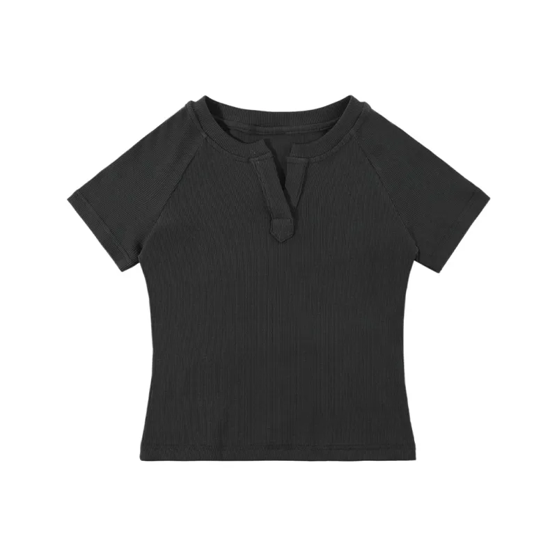 LADY IDEAL Raglan Sleeve T Shirt Women's-0