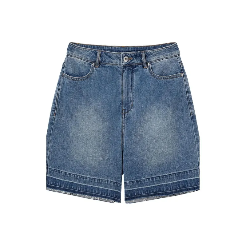 Broadcast Denim Shorts Women's Denim Blue-0