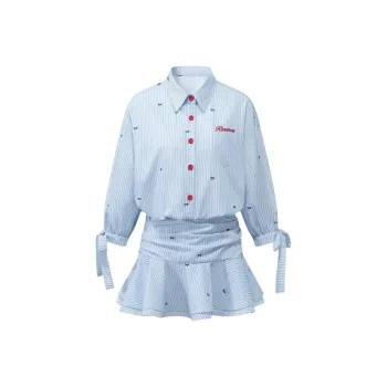 Udon House Long Sleeved Dress Women's