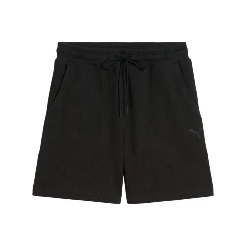 PUMA Her High Waist Casual Shorts Women's Black