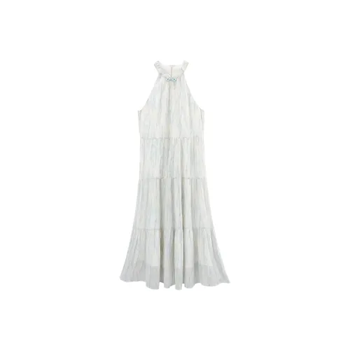 A Paradise For Awakening Sleeveless Dress Women's Blue