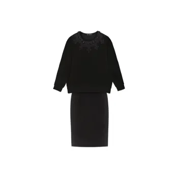 ROSESTUDIOBYGUOPEI Two Piece Skirt Sets Women's