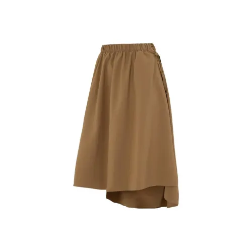 PUMA Casual Long Skirts Women's Brown