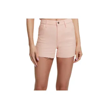 GUESS Elevate A Classic Style Denim Shorts Women's Pink