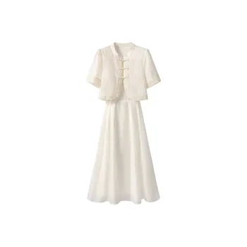 FAIRWHALE Skirt Set Women's Beige