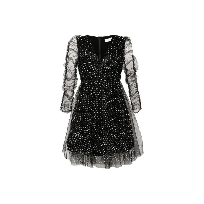 Zimmermann SS24 Long-Sleeved Dresses Women's Black-0