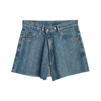 OUR LEGACY Medium wash Denim Skirt