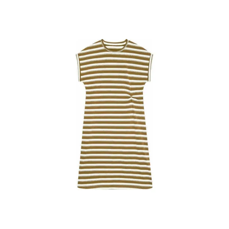 DKNY Sleeveless Dress Women's Coffee & Color-0