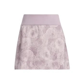 Adidas Ultimate365 Printed Skort Casual Short Skirts Women's Purple