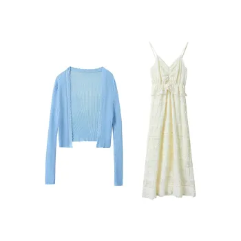 EIDOLON GRAIN Skirt Set Women's White
